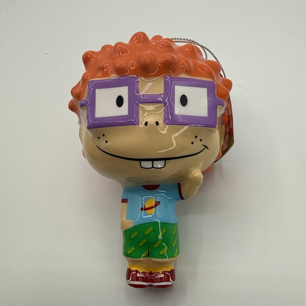 Nickelodeon Rugrats Chuckie Decoupage‎ Christmas Ornament Ruz